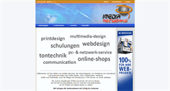 Desktop Screenshot of imedia-networks.de