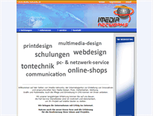 Tablet Screenshot of imedia-networks.de